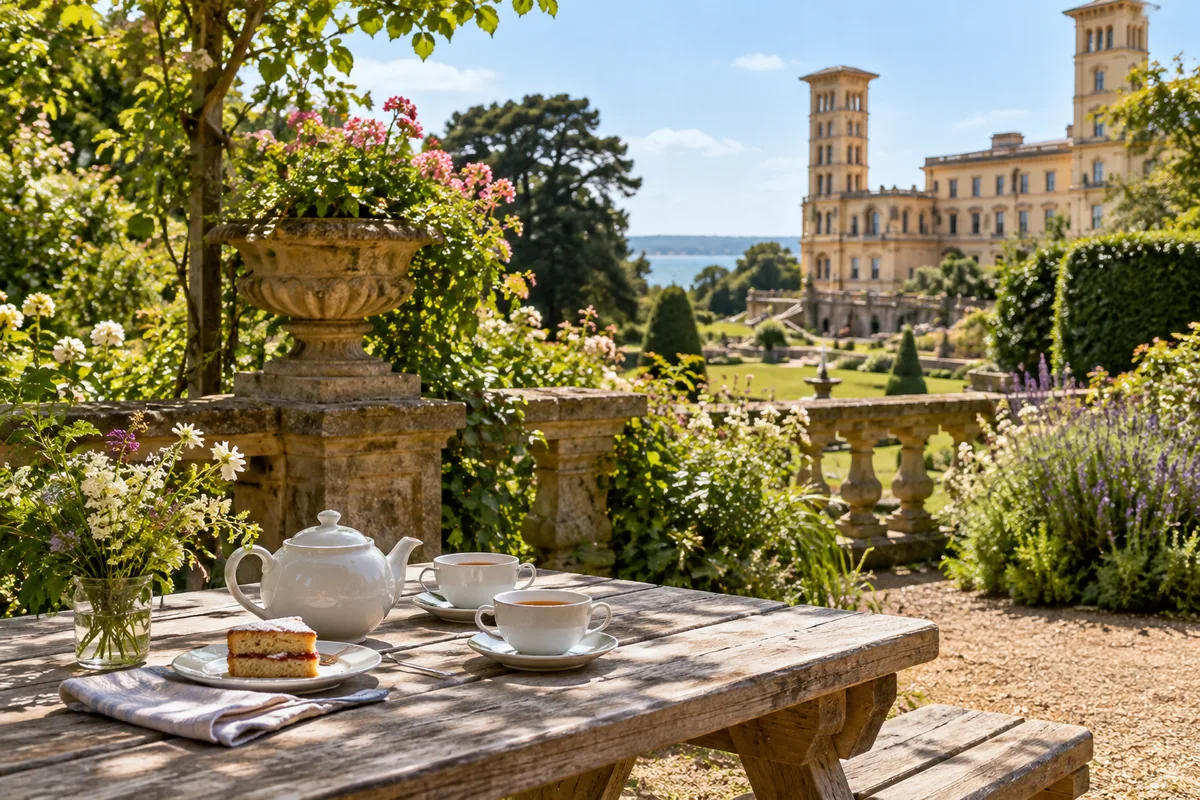Food and refreshment options around the Osborne estate